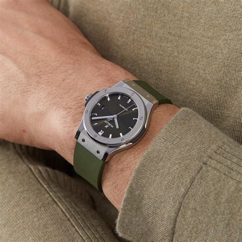 ciurino per hublot gmt|Classic Fusion Titanium Green Diamonds 38 mm .